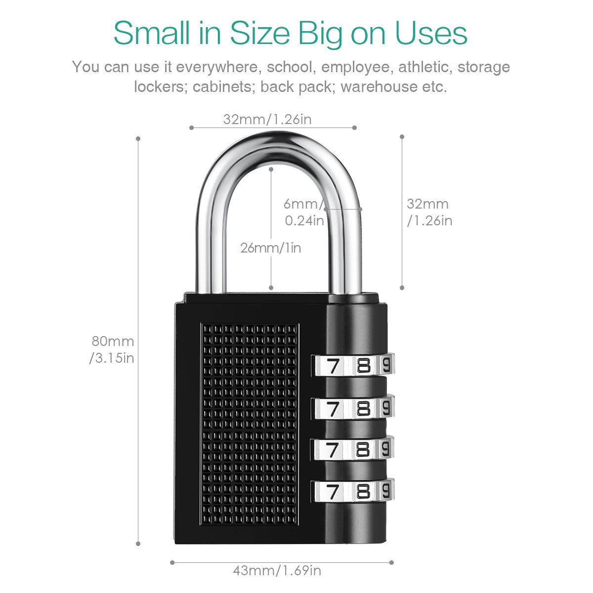 ORIA combination Lock