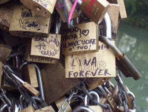 love lock bridge