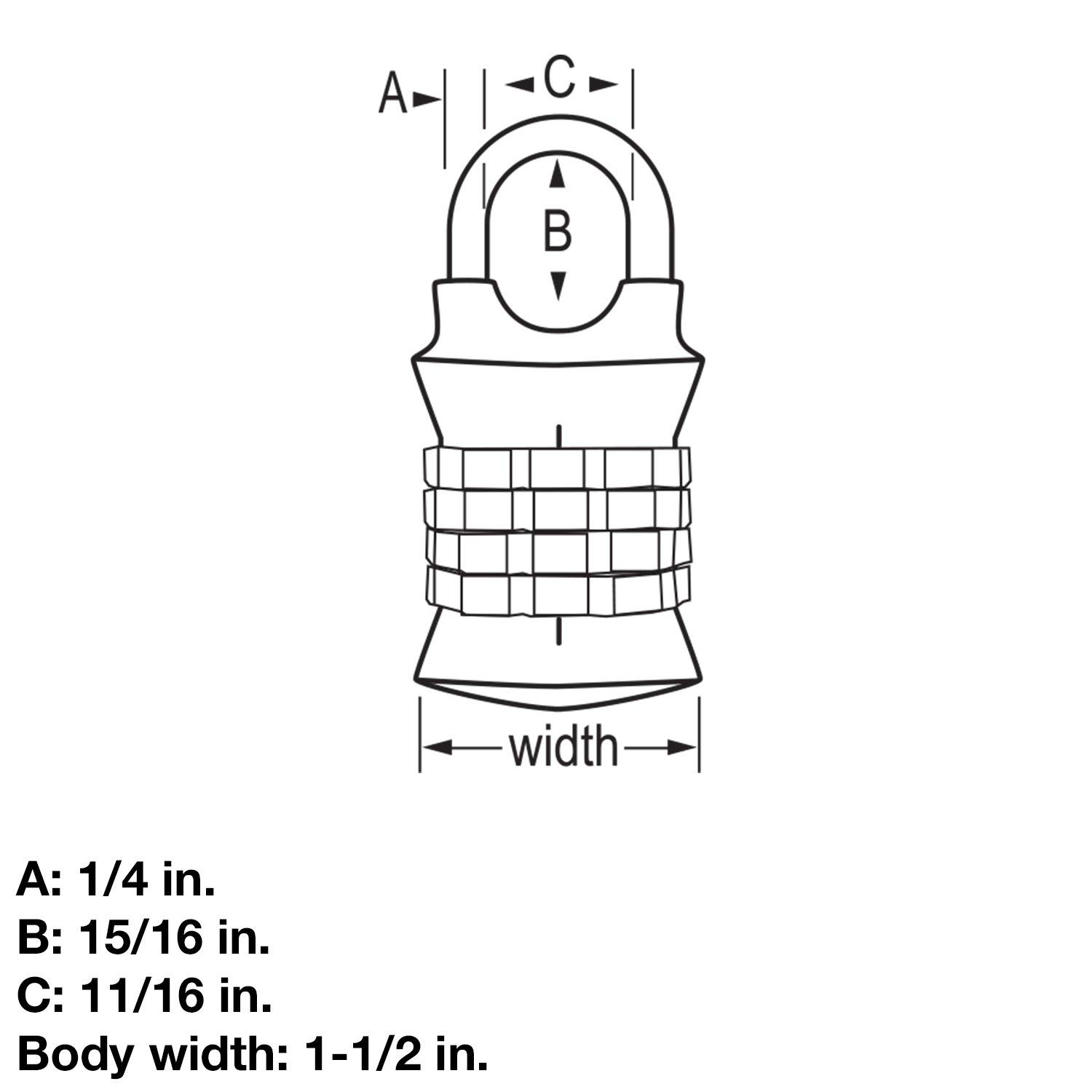 master lock 1535dwd