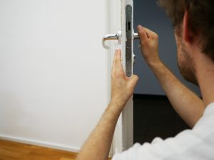 How to open a locked door without a key